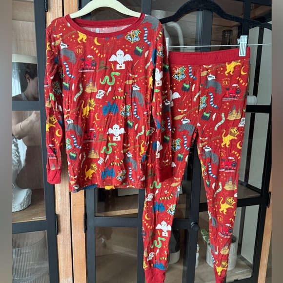 Little Sleepies x Harry Potter pajamas set long sleeve tee pants toddler boys - Picture 8 of 8